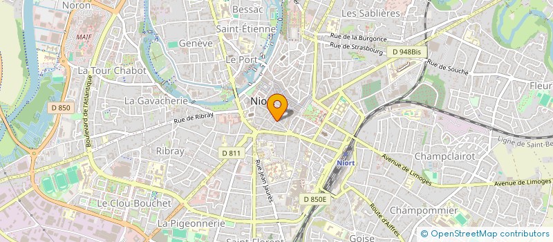 localisation de l'entreprise JACQUES SETEAU CONSULTANT à NIORT