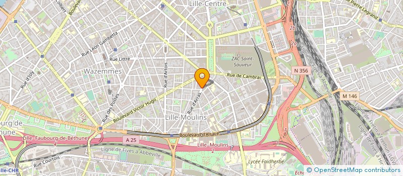 localisation de l'entreprise JACQUES TEFFRI DECAPAGE SERVICE à LILLE