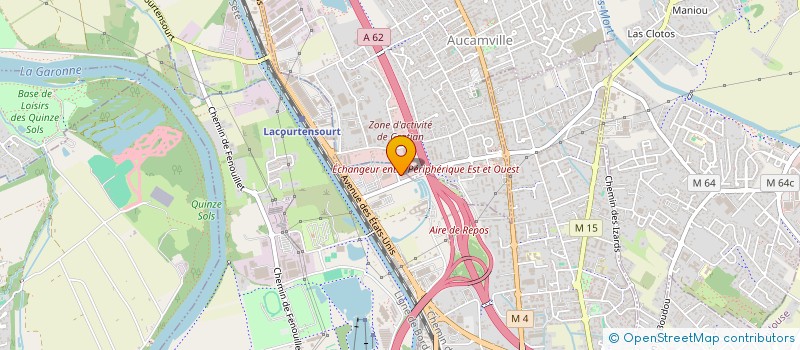 localisation de l'entreprise JACQUET à TOULOUSE