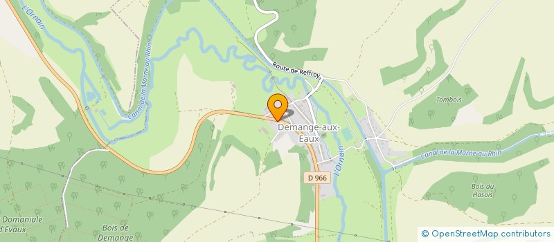 localisation de l'entreprise JACQUET à LEROUVILLE