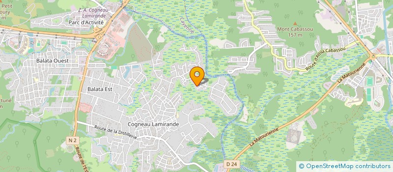 localisation de l'entreprise JACQUET CONSTRUCTION  MATOURY