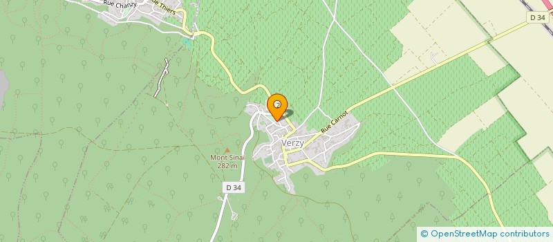 localisation de l'entreprise JACQUET ET FILS  VERZY