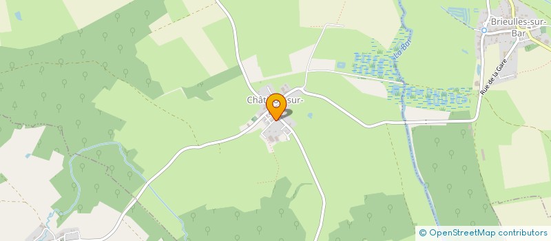 localisation de l'entreprise JACQUET-GOIN  BELLEVILLE-ET-CHATILLON-SUR-BAR