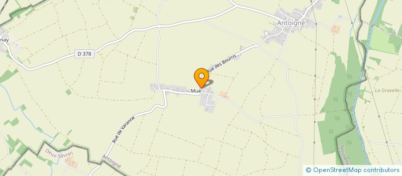 localisation de l'entreprise JACQUET GUILLEMET  ANTOIGNE