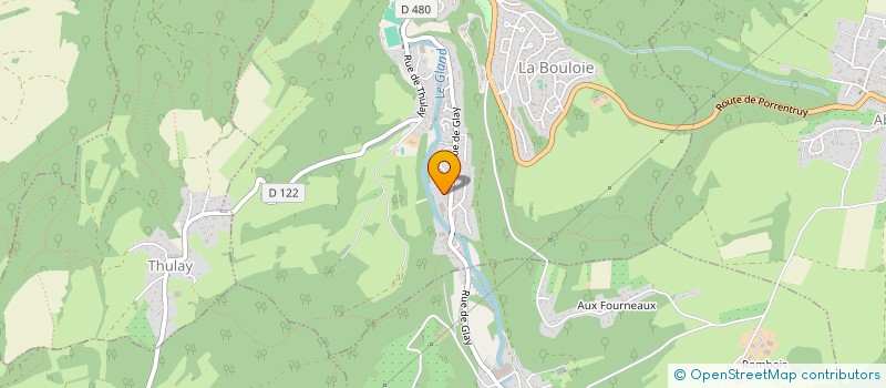 localisation de l'entreprise JACQUET JARDINS SERVICES à HERIMONCOURT