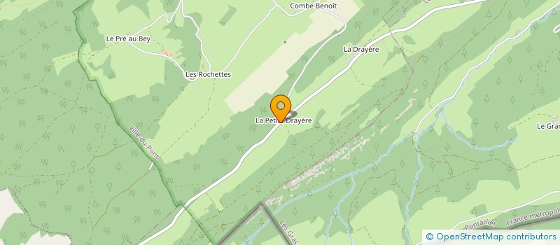 localisation de l'entreprise JACQUET M P O  VILLE-DU-PONT