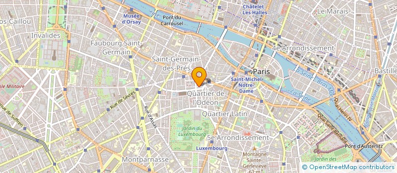 localisation de l'entreprise JACQUET MAGNIN IMMOBILIERE SUISSE à PARIS