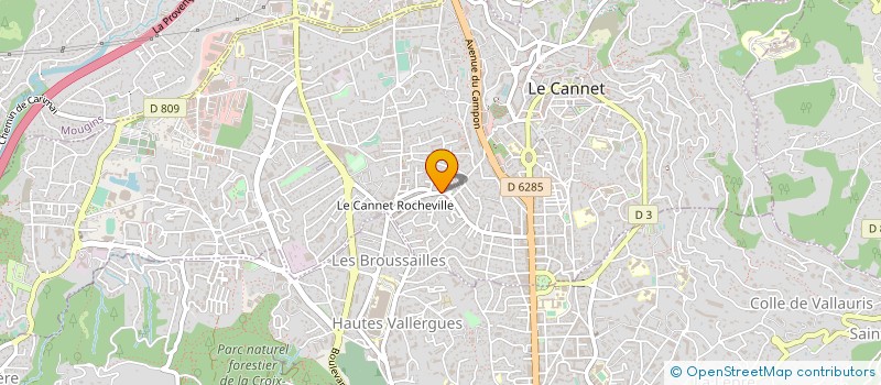 localisation de l'entreprise JACQUETIENNE à LE CANNET