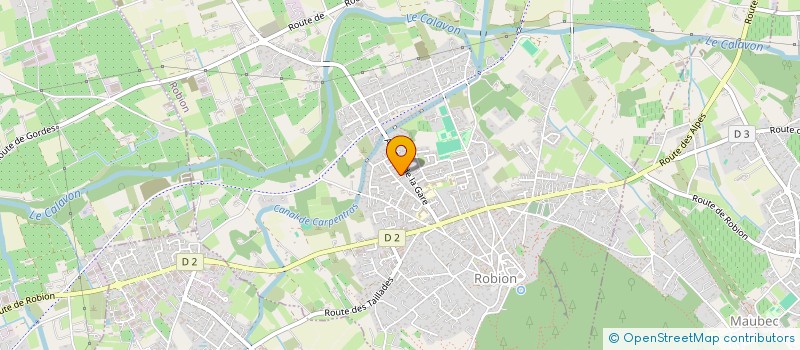 localisation de l'entreprise JACQUIER à ROBION