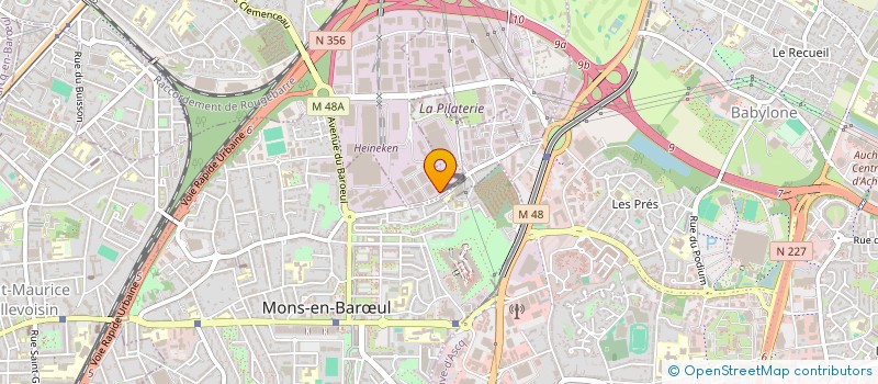 localisation de l'entreprise JACQUIMMO MARCQ à MARCQ-EN-BARŒUL