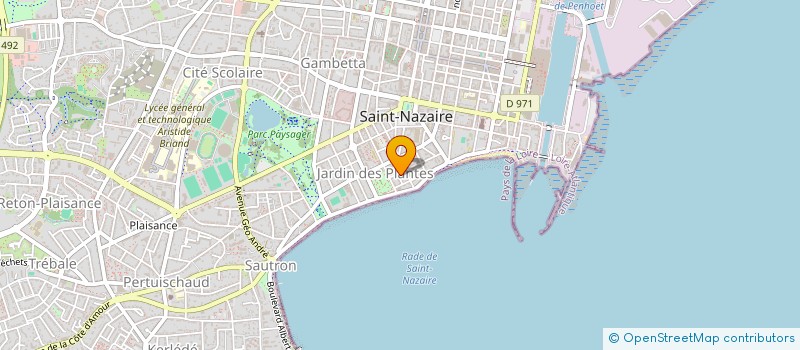 localisation de l'entreprise JACQUIN INVESTISSEMENTS  SAINT-NAZAIRE