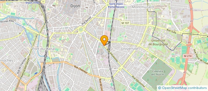 localisation de l'entreprise JACQUINOT LALANCE  DIJON