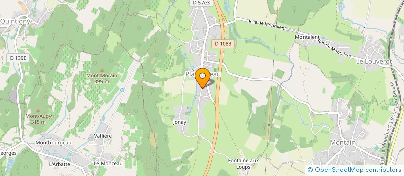 localisation de l'entreprise JACQUISA  PLAINOISEAU