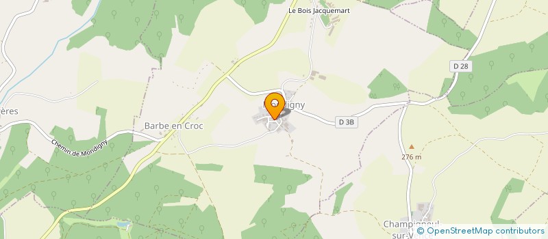 localisation de l'entreprise JACQUOT  CHARLEVILLE-MEZIERES