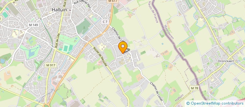 localisation de l'entreprise JACQUOT IMMOBILIER  HALLUIN