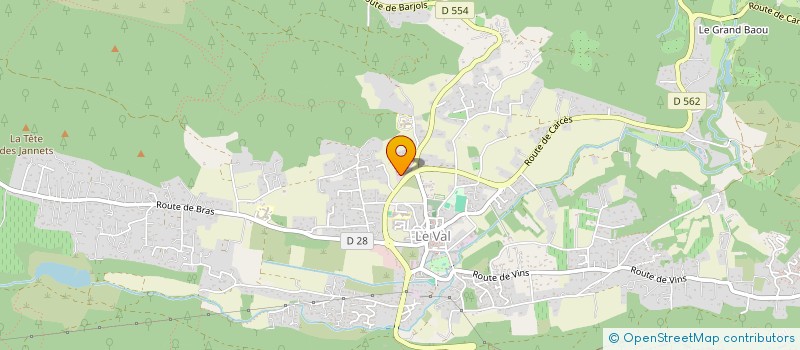 localisation de l'entreprise JACQUOT-JOFFROY CROSSE INDIVISION  LE VAL