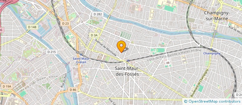 localisation de l'entreprise JACQUOT NADEGE GERALD ET ARTHUR à SAINT-MAUR-DES-FOSSES