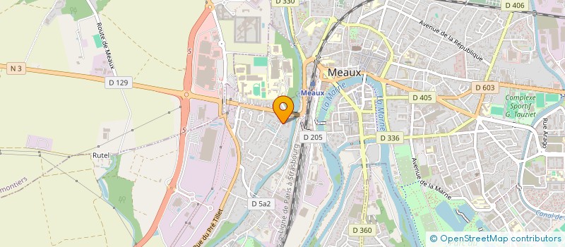 localisation de l'entreprise JACS  VILLENOY