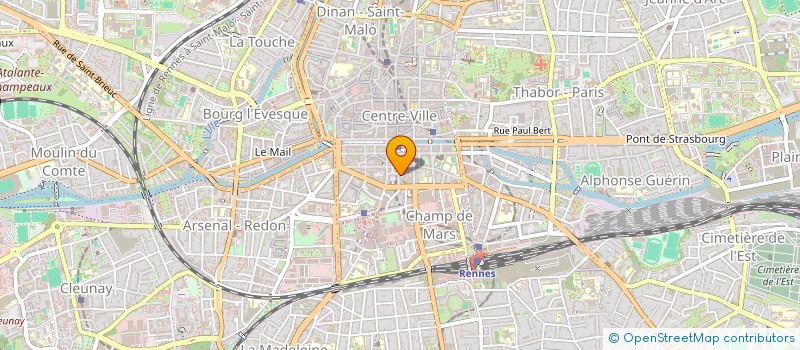 localisation de l'entreprise JACS  RENNES