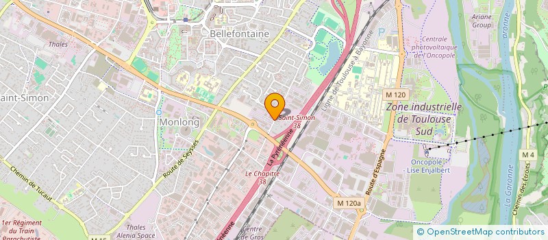 localisation de l'entreprise JACS à TOULOUSE