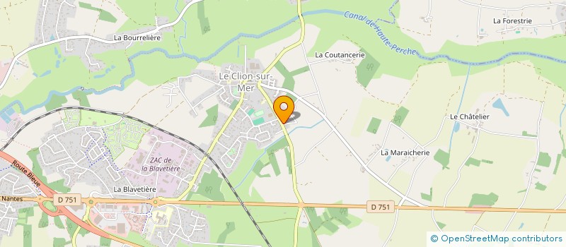 localisation de l'entreprise JACSENTU  PORNIC