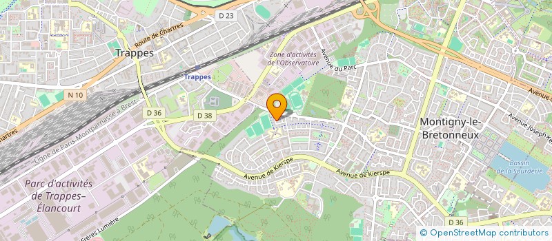 localisation de l'entreprise JACSIMMO  MONTIGNY-LE-BRETONNEUX