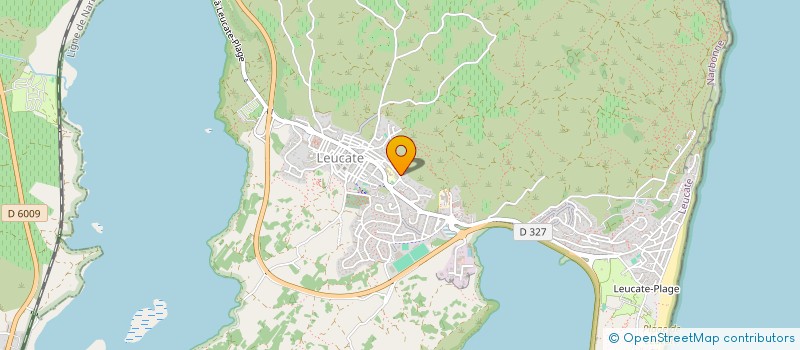 localisation de l'entreprise JACSMAB.  LEUCATE