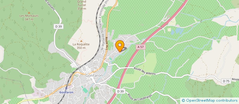 localisation de l'entreprise JACYL  GONFARON