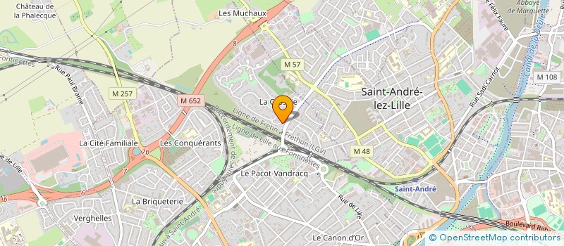localisation de l'entreprise JAD à LAMBERSART