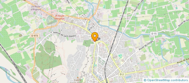 localisation de l'entreprise JAD à CAVAILLON