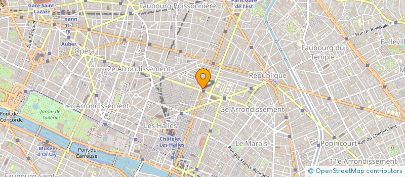 localisation de l'entreprise JAD à PARIS