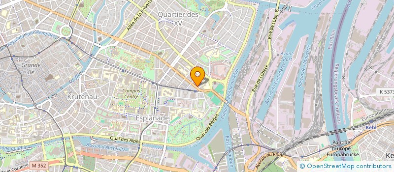 localisation de l'entreprise JAD  STRASBOURG