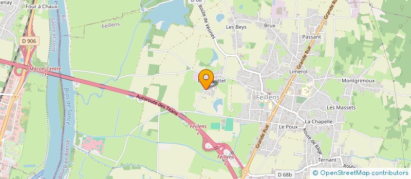 localisation de l'entreprise JAD  FEILLENS