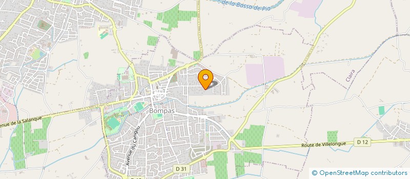 localisation de l'entreprise JAD à BOMPAS
