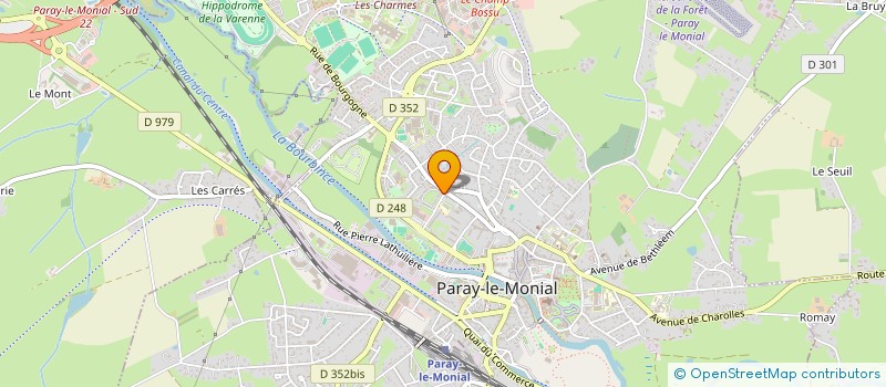 localisation de l'entreprise JAD  PARAY-LE-MONIAL