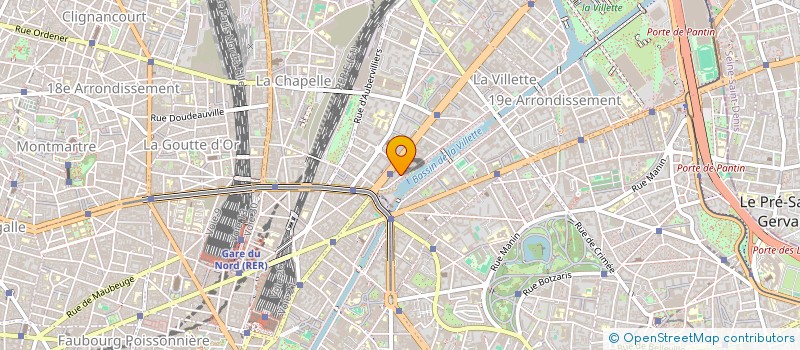 localisation de l'entreprise JAD à PARIS