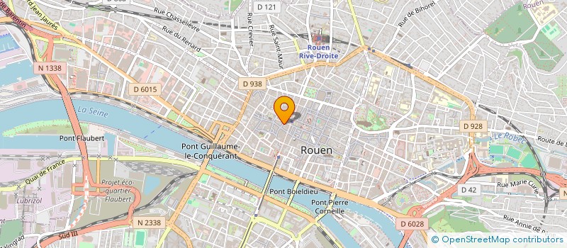 localisation de l'entreprise JAD à ROUEN