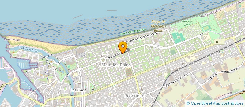 localisation de l'entreprise JAD à DUNKERQUE