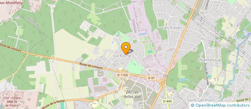 localisation de l'entreprise JAD  OLLAINVILLE