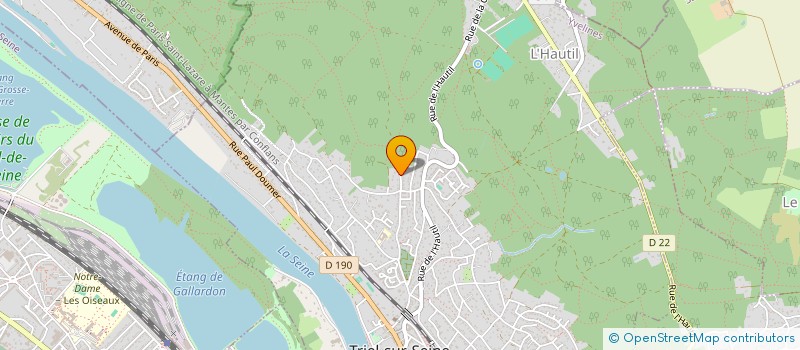 localisation de l'entreprise JAD  TRIEL-SUR-SEINE