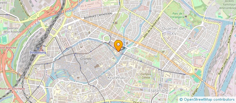 localisation de l'entreprise JAD  STRASBOURG