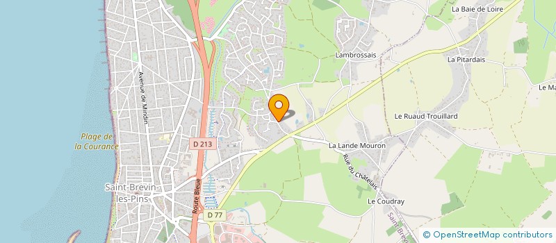 localisation de l'entreprise JAD'AIR(ASSO DES INSUFFISANTS RESPIRATOIRES COTE DE JADE-COTE D'AMOUR-PAYS DE RETZ) à SAINT-BREVIN-LES-PINS