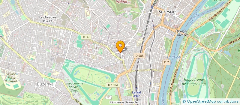 localisation de l'entreprise JAD CONSEIL à SURESNES