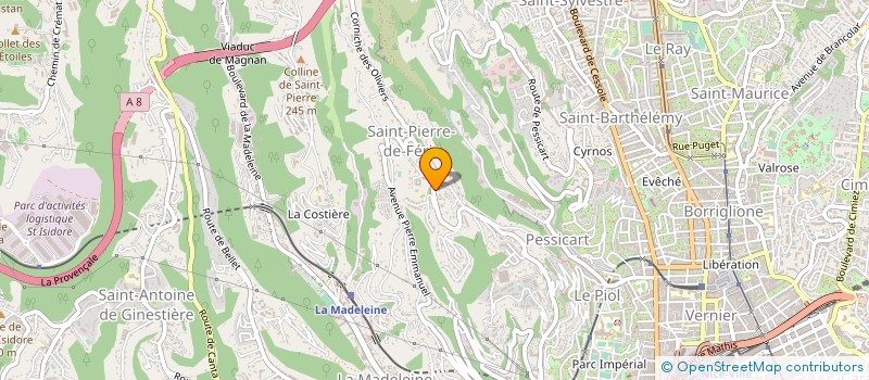 localisation de l'entreprise JAD CONSULT à NICE