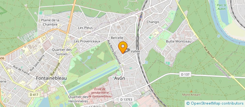 localisation de l'entreprise JAD COURCELLES  AVON