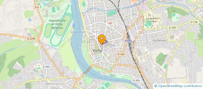 localisation de l'entreprise JAD DISTRIBUTION à VICHY
