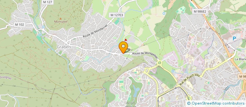 localisation de l'entreprise JAD  IMMO  GRABELS