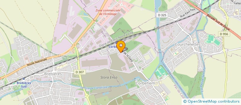 localisation de l'entreprise JAD IMMO  CORBEHEM