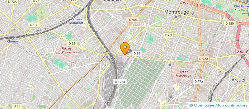 localisation de l'entreprise JAD IMMOBILIER  MONTROUGE