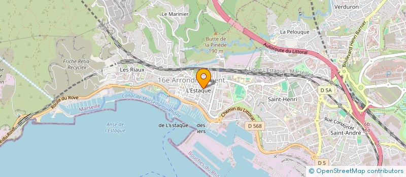 localisation de l'entreprise JAD INVEST à MARSEILLE